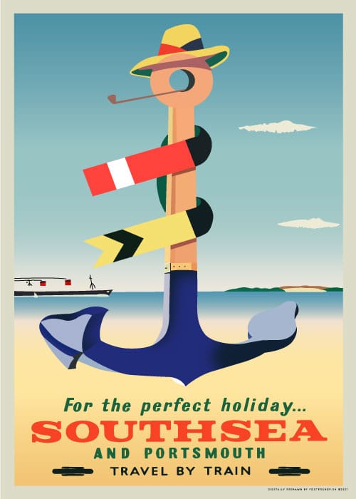 British Railway 1953 – Vintage/Retro plakater