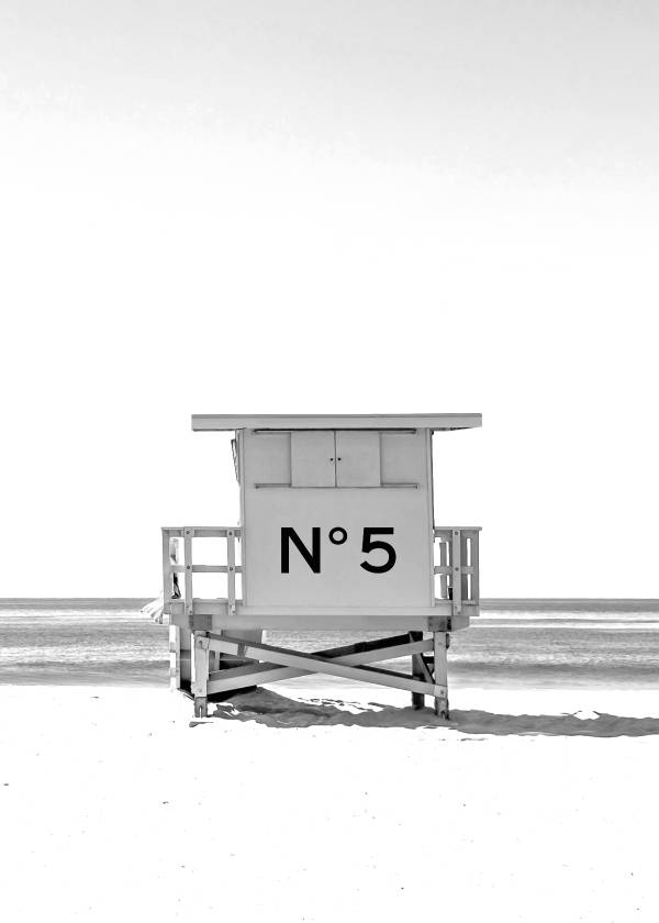 Chanel Beach Cabin – Fotokunst