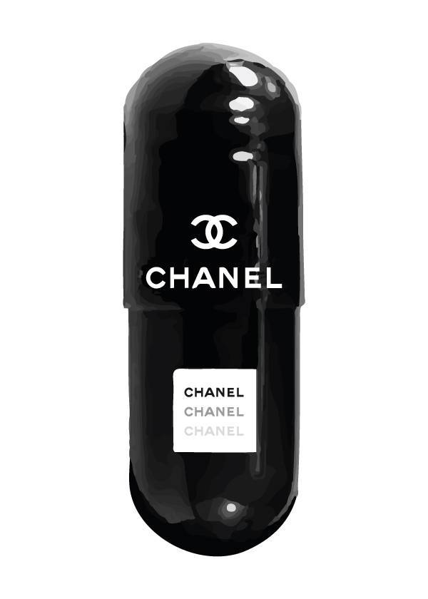 Chanel Pill – Fashion plakater