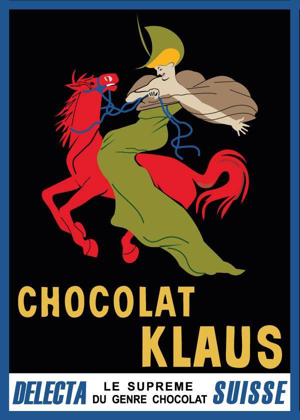 Chocolat Klaus – Vintage plakat