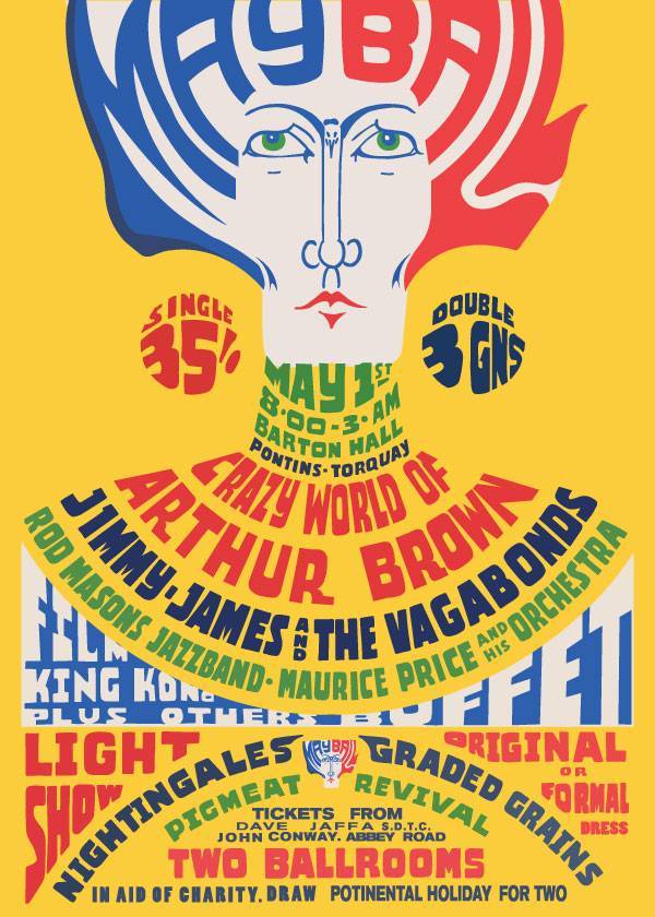 Crazy World Of Arthur Brown – Vintage plakat