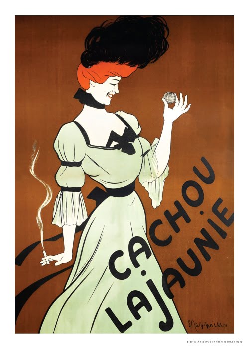 Cachou Lajaunie 1900 Leonetto Cappiello – Vintage/Retro plakater