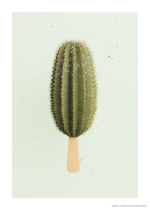 Cactus Bite – Digital Art