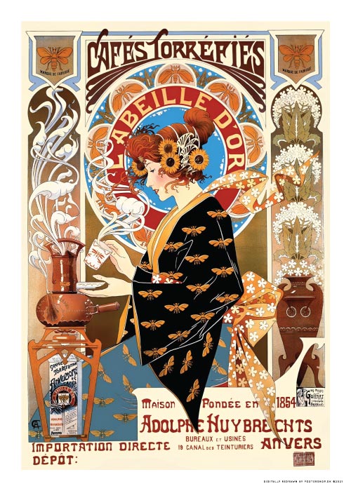 Cafe Torrefies 1854 – Vintage/Retro plakater