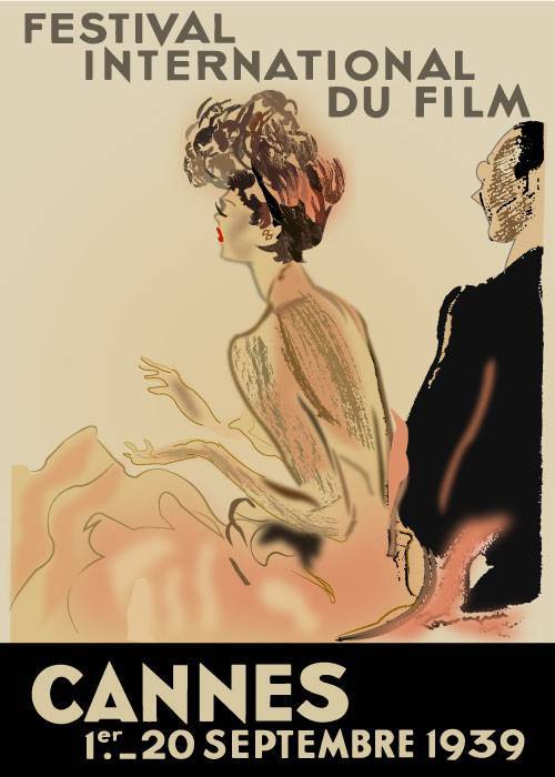 Cannes Festival 1939 – Vintage/Retro plakater