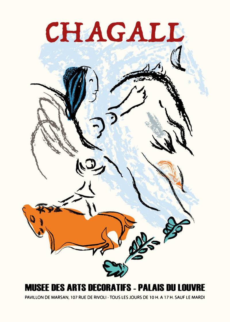 Chagall Exhibition Poster – Kunst