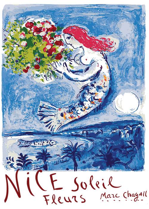 Chagall Nice Soleil – Kunst