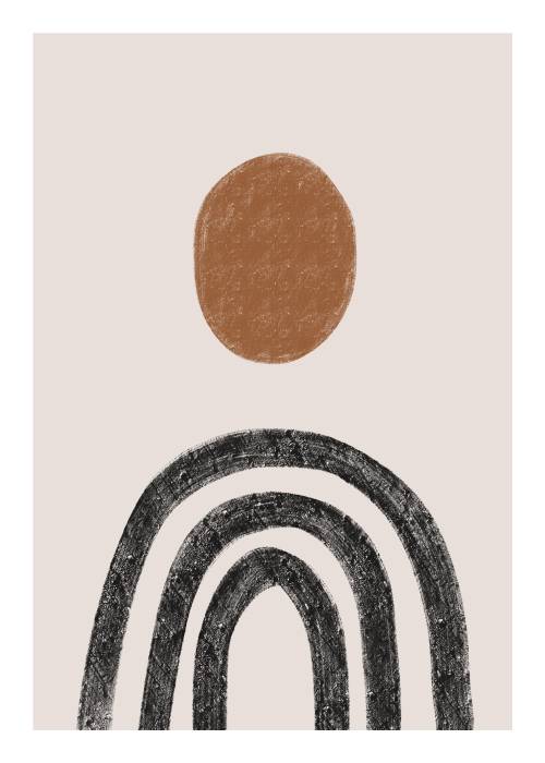 Chalk Bow And Sun – Kunst