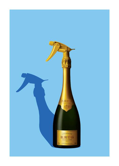 Champagne Spray – Digiart