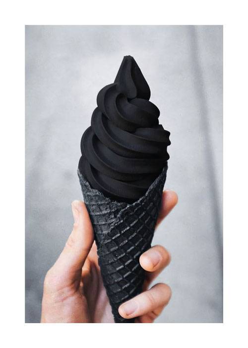 Charcoal Ice Cream