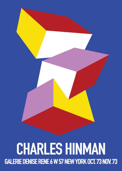 Charles Hinman Exhibition Poster – Kunst