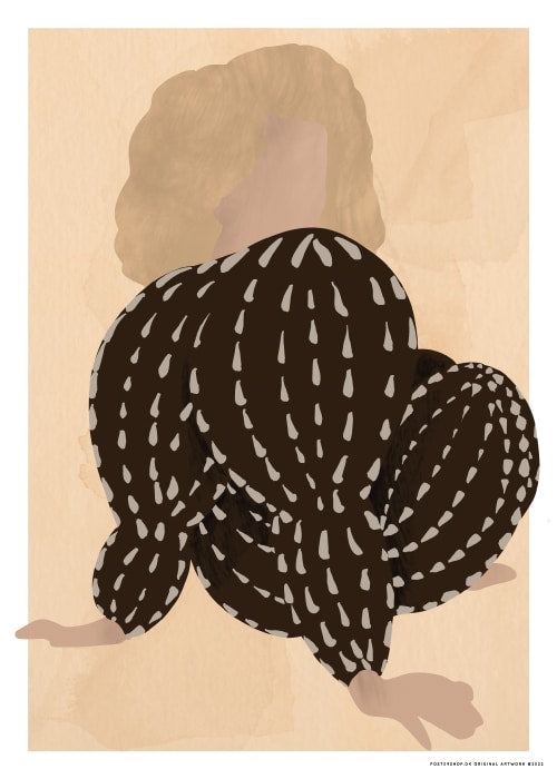 Charmante Fille Twister – Kunst