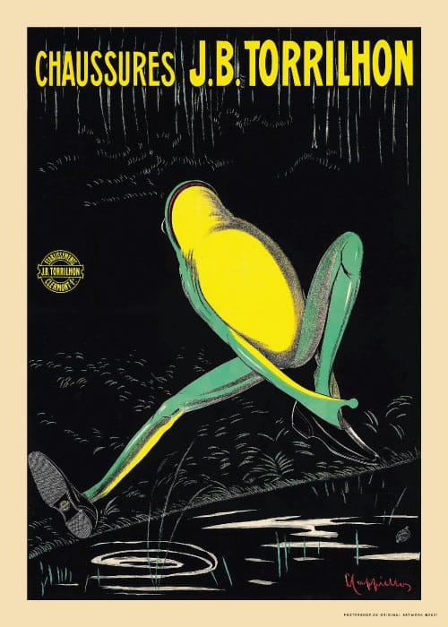 Chaussures J.b. Torrilhon 1920 Leonetto Cappiello – Kunst