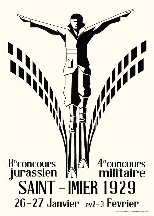 Concours Militaire – Vintage/Retro plakater