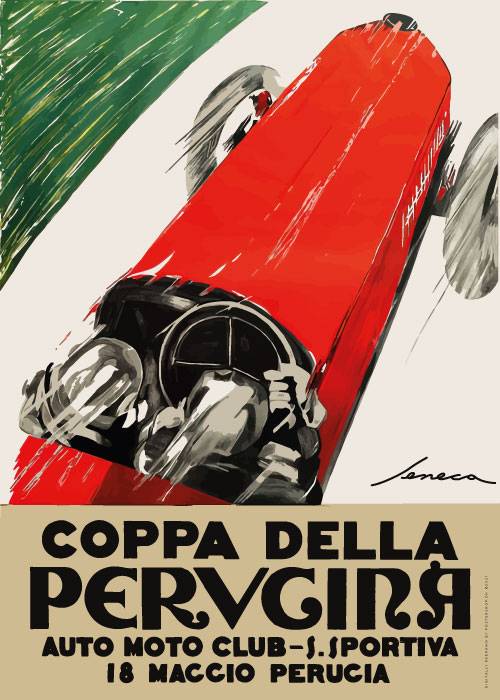 Coppa Della Perugina – Vintage/Retro plakater