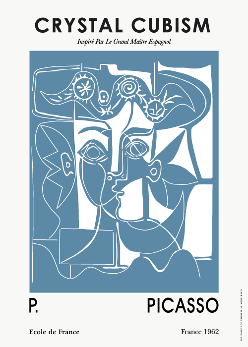 Picasso Crystal Cubism – Kunst