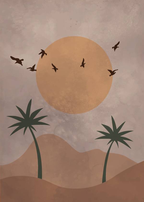 Desert Heat – Grafiske Plakater