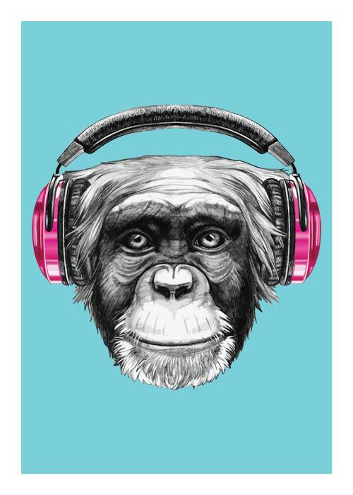 Dj Chimp – Grafiske Plakater