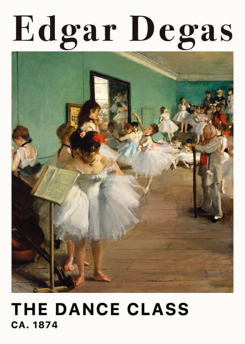 Degas Dance Class – Kunst