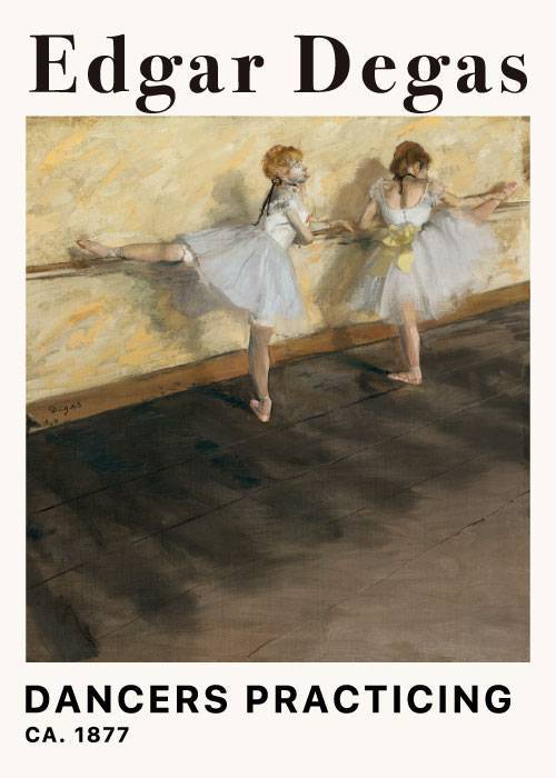Degas Dancers Practicing – Kunst