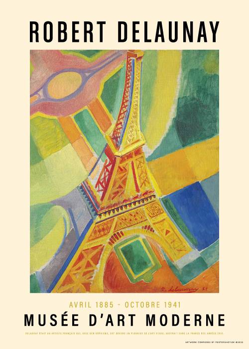 Delaunay Eiffel Tower – Kunst