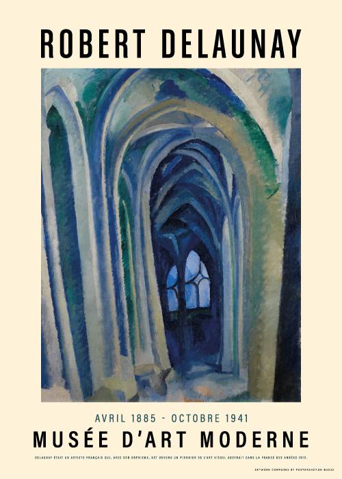 Delaunay Halls Of Saint Séverin – Kunst