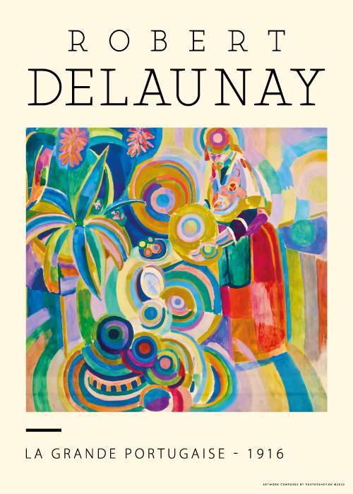 Delaunay La Grande Portugaise – Kunst