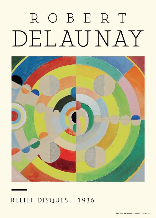 Delaunay Relief Disques – Kunst
