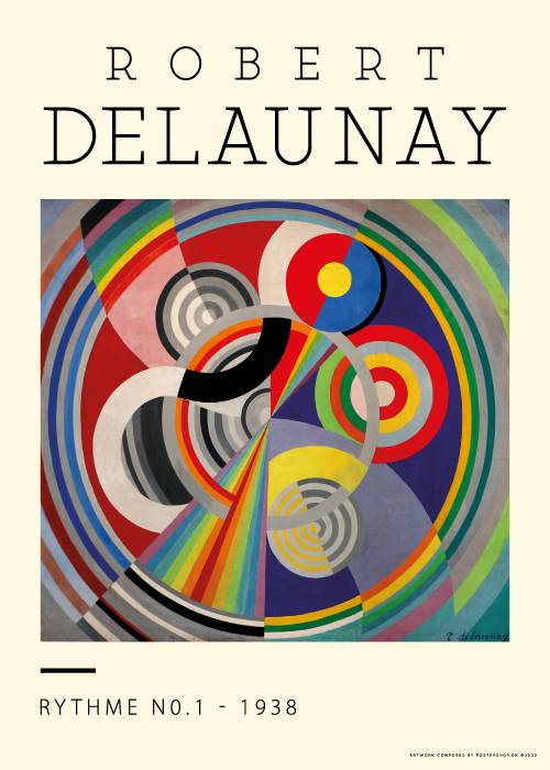 Delaunay Rythme No. 1 – Kunst