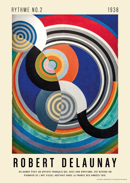 Delaunay Rythme No. 2 – Kunst