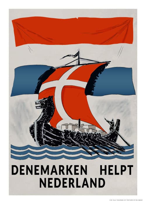 Denmark Helps The Netherlands 1945