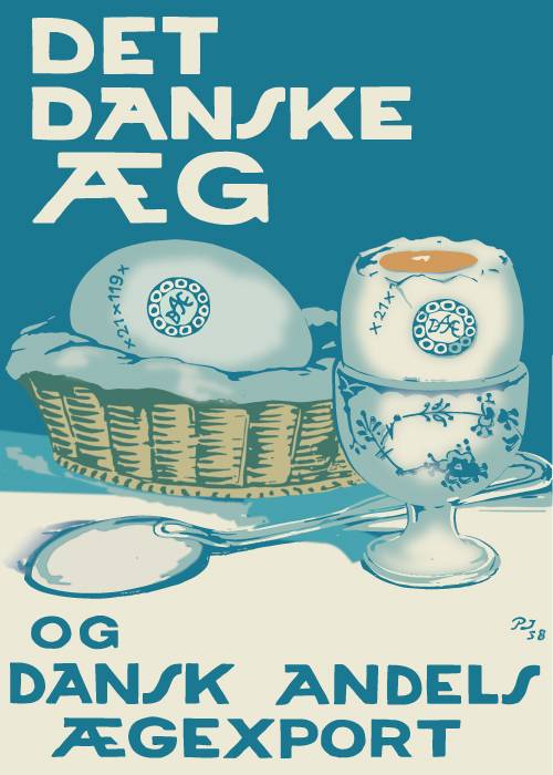 Det Danske Æg Poster