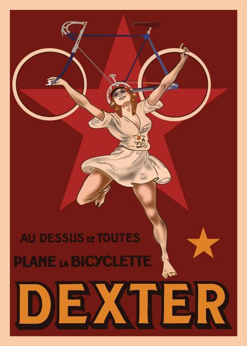 Dexter Cycles 1925 – Vintage/Retro plakater