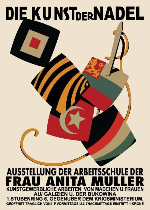 Die Kunst Der Nadel – Vintage/Retro plakater