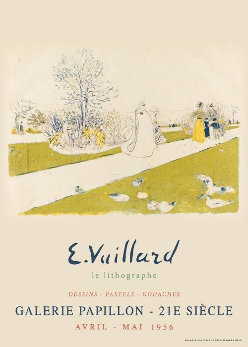 E. Vuillard Jardin Des Tuileries – Kunst