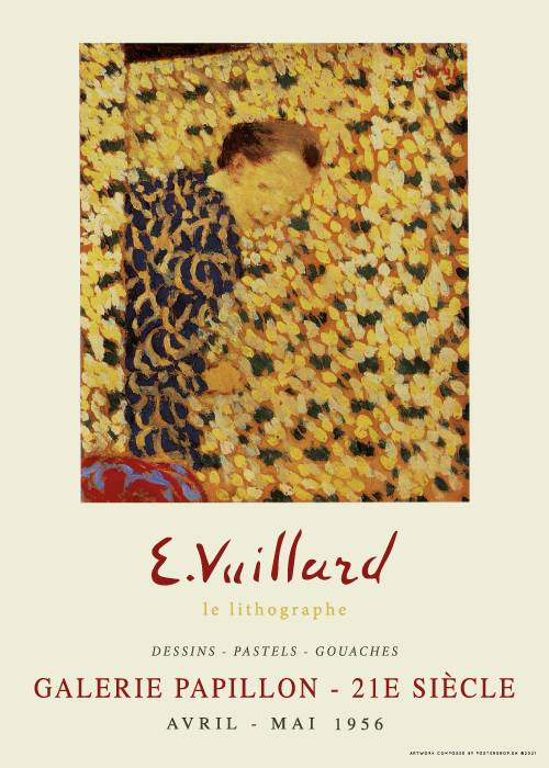 E. Vuillard La Porte Entrebâillée – Kunst