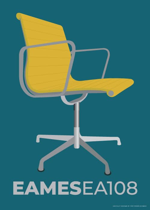 Ea 108 Chair Charles Eames – Kunst