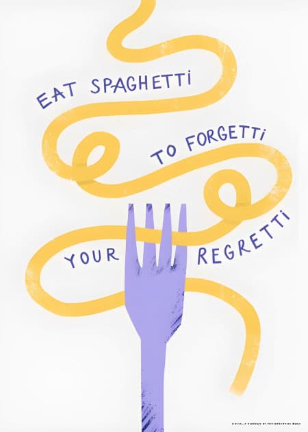 Eat Spaghetti No. 2