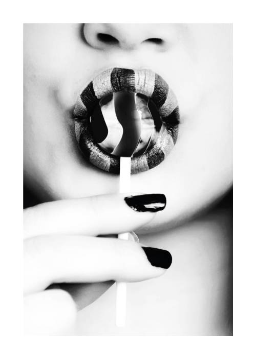 Dramatic Fashion Girl – Fashion plakater