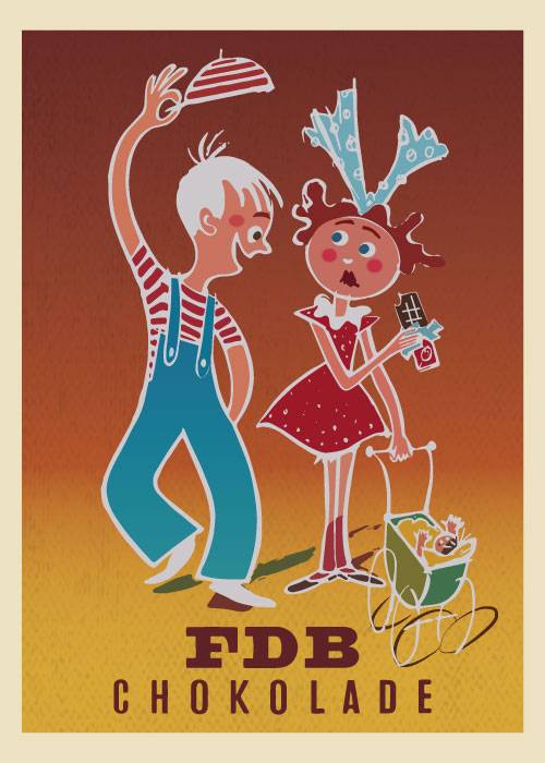 Fdb Chokolade Poster