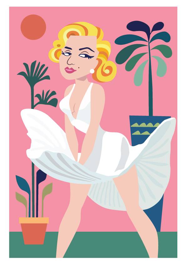 Flashy Monroe – Grafiske Plakater