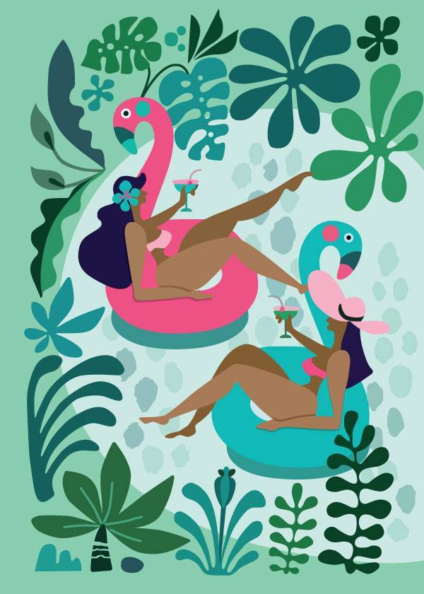 Floaties – Grafiske Plakater