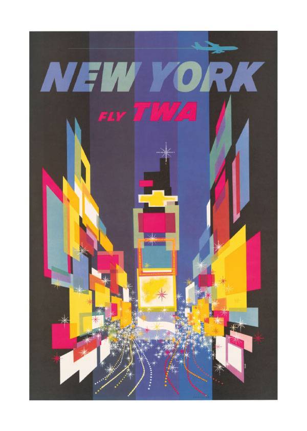 Fly Twa – Vintage plakat