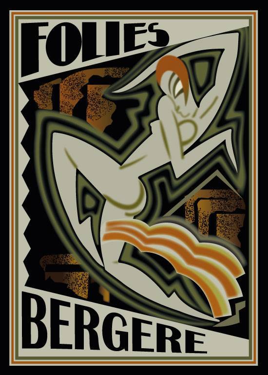 Folies Bergere – Vintage/Retro plakater