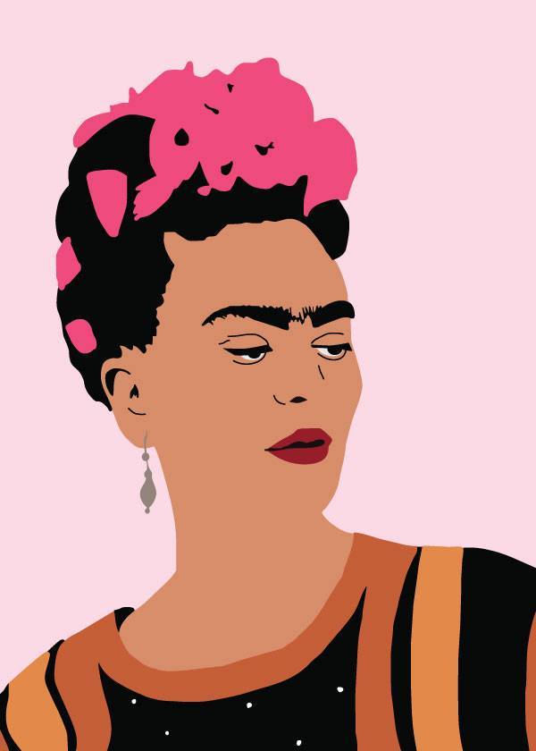Frida Kahlo No. 6 – Grafiske Plakater