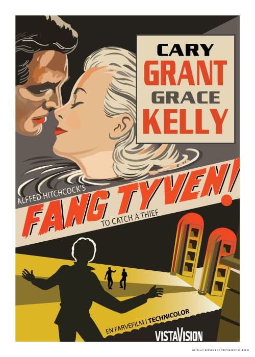 Fang Tyven – Vintage/Retro plakater