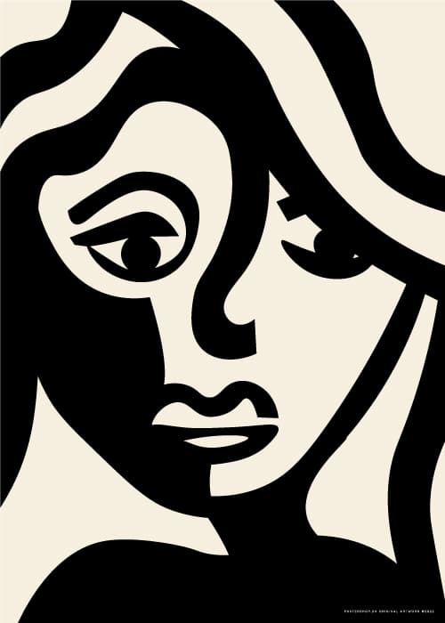 Femme Monochrome – Kunst