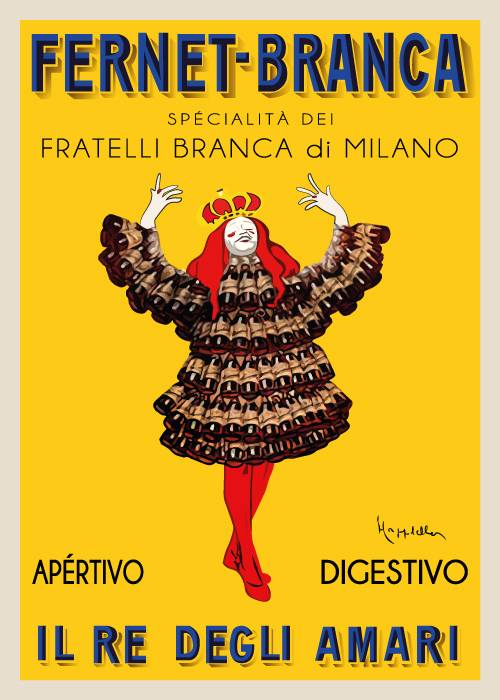 Fernet Branca Poster – Vintage/Retro plakater