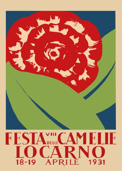 Festa Camelie – Vintage/Retro plakater