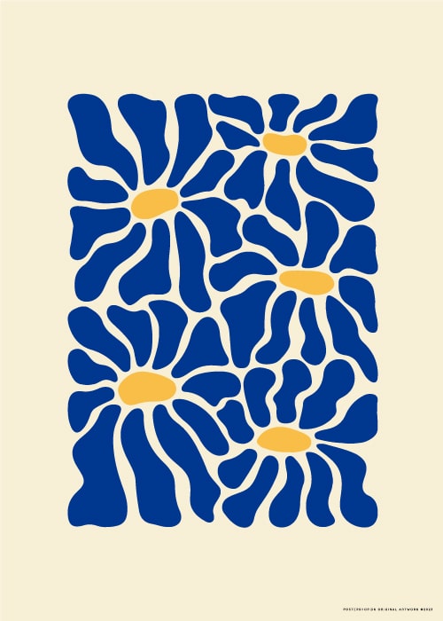 Fiori Blu Scuro – Kunst